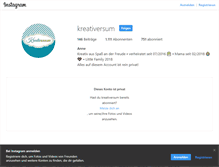 Tablet Screenshot of kreativersum.com